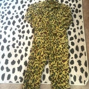 60s Men’s Camo Onesie